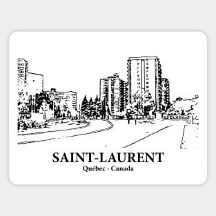 Saint-Laurent - Québec Magnet